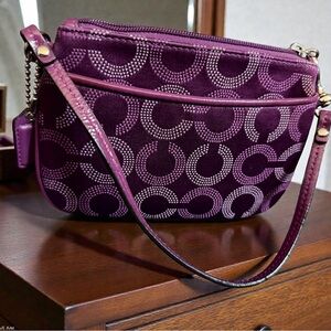 Coach Purple Women's Wristlet